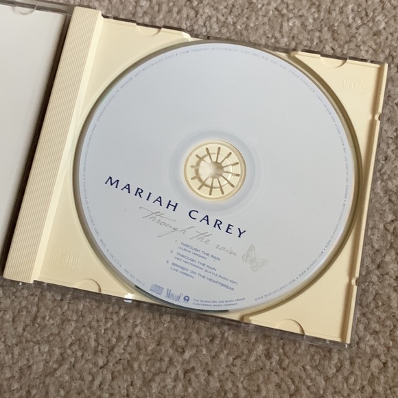 Rare Mariah Carey Through The Rain Single!! - Picture 2 of 6